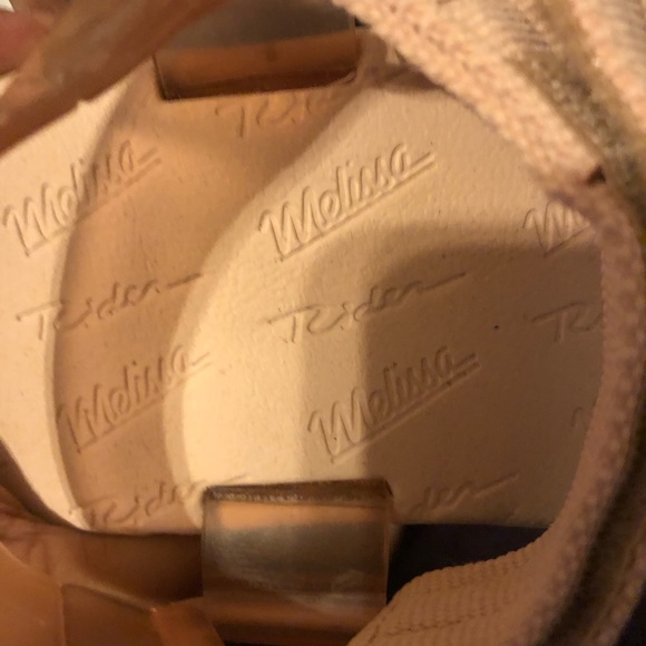 Melissa Papete Rider Platform Sandals Size 6 - Picture 8 of 8
